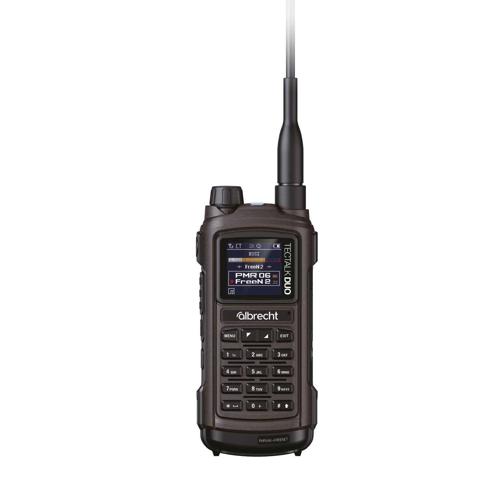 Albrecht Tectalk Duo, PMR446 + Freenet (1W), Schwarz_4032661291486_ALBRECHT_#1