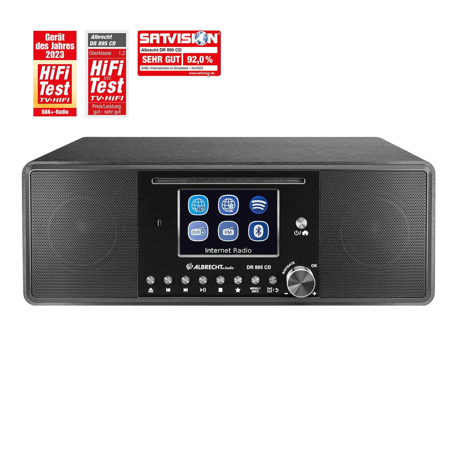 DR 895 CD, DAB+/FM/Internet-Radio/CD | Electronics